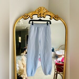 Abercrombie YPB light blue joggers Xs short